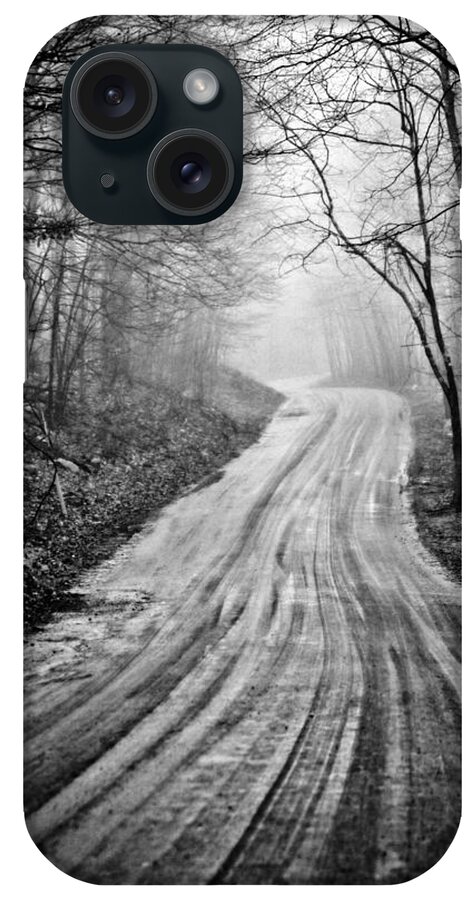 Dirt Road iPhone Case featuring the photograph Winding Dirt Road by Karol Livote