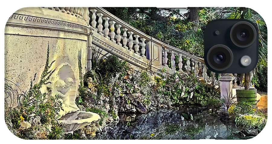 Tranquil iPhone Case featuring the painting Winding Staircase by Terry Reynoldson