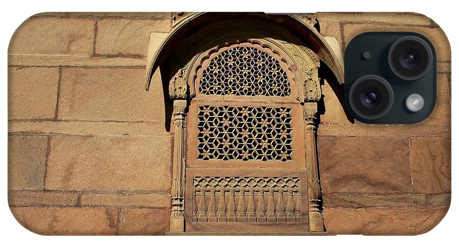 Window iPhone Case featuring the photograph Window India by Henry Kowalski