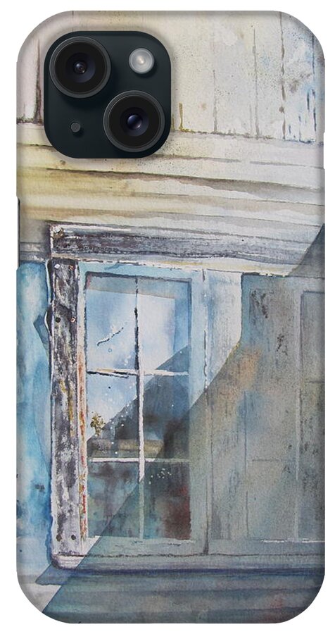 Windows iPhone Case featuring the painting Windows by Amanda Amend