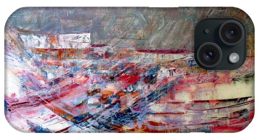 Prairie iPhone Case featuring the painting Windswept Prairie by Janice Nabors Raiteri