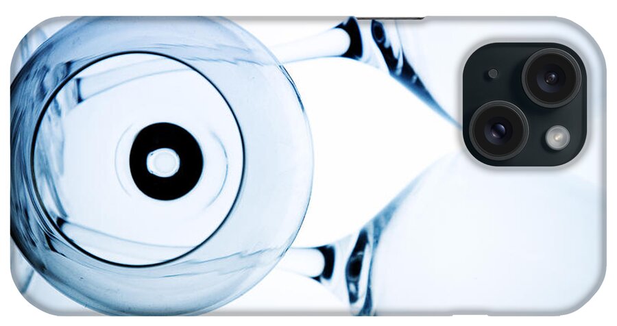 Wine iPhone Case featuring the photograph Wine Glasses 7 by Rebecca Cozart