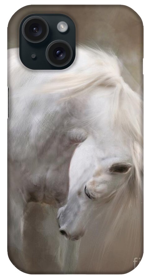 Horse iPhone Case featuring the digital art Wingless by Dorota Kudyba