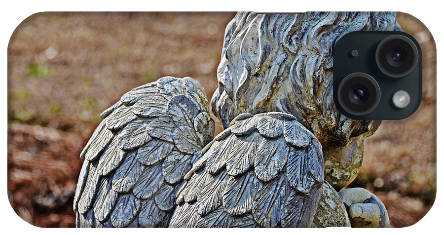 Sculpture iPhone Case featuring the photograph Wings by Linda Brown