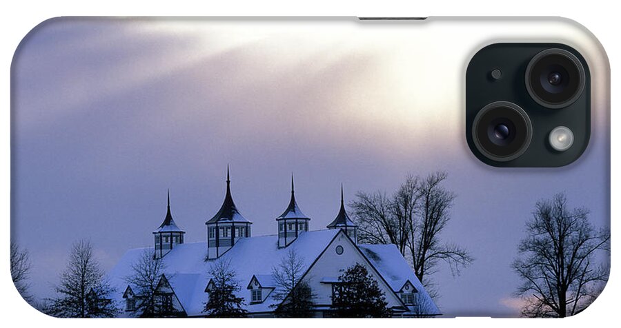 Manchester iPhone Case featuring the photograph Winter in the Bluegrass - FS000286 by Daniel Dempster