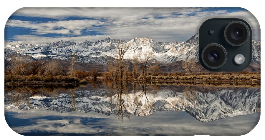Water iPhone Case featuring the photograph Winter Morning at Farmers Pond by Cat Connor