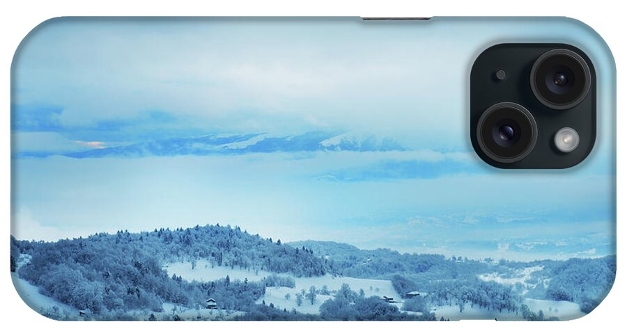 Scenics iPhone Case featuring the photograph Winter Nature by Loops7