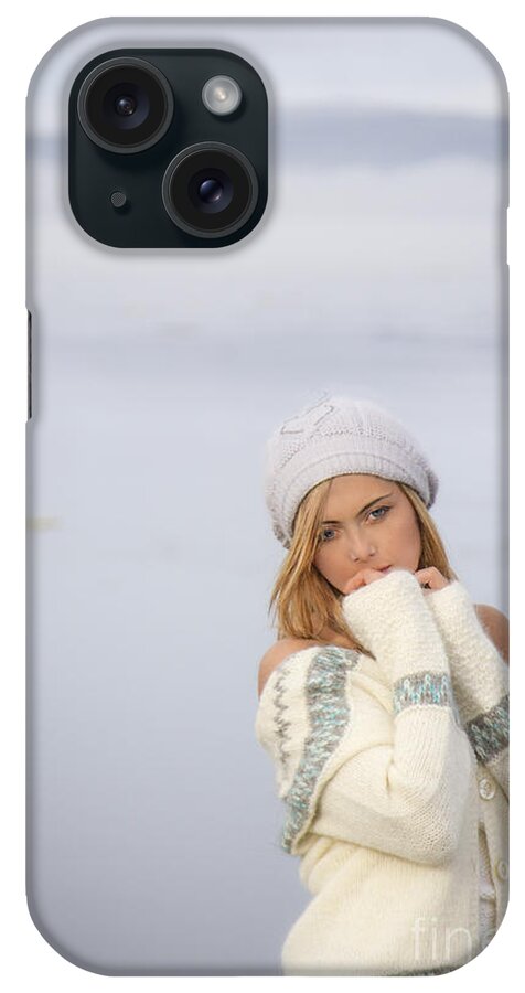 Alone iPhone Case featuring the photograph Winter Sonata by Evelina Kremsdorf