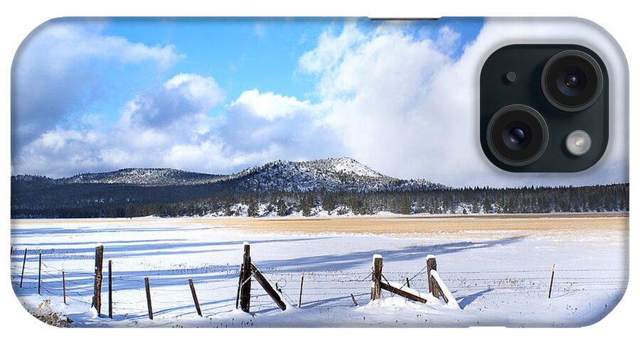 Winter iPhone Case featuring the photograph Winter Storm Moves On by Abram House