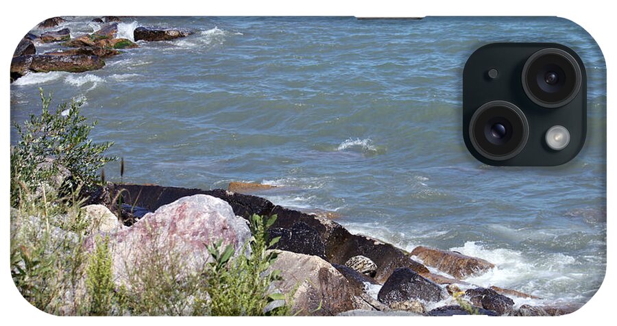 Winthrop Harbor iPhone Case featuring the photograph Winthrop Water by Debbie Hart