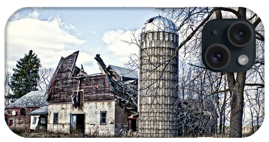 Rural iPhone Case featuring the photograph Wisconsin Old Barn 3 by Ms Judi