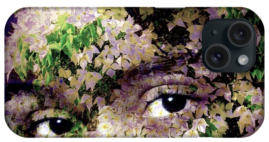 Eyes iPhone Case featuring the photograph With Dogwood by Jodie Marie Anne Richardson Traugott     aka jm-ART