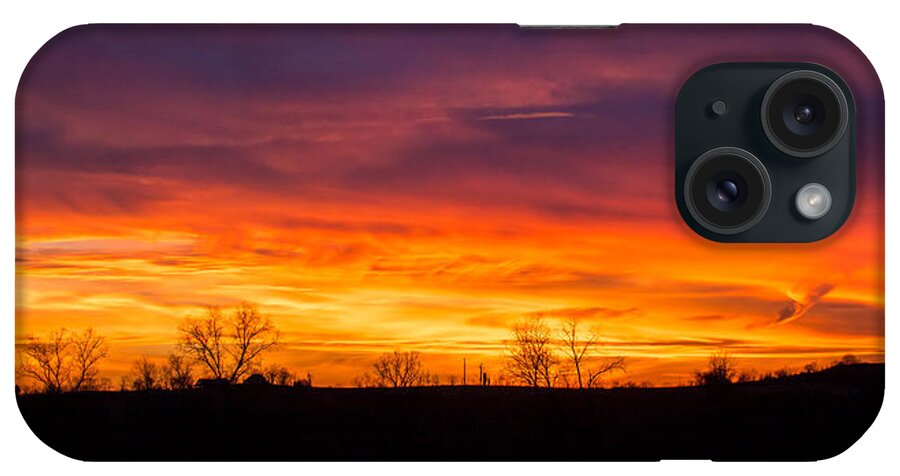 Sunset iPhone Case featuring the photograph Within the Clouds by Holden The Moment