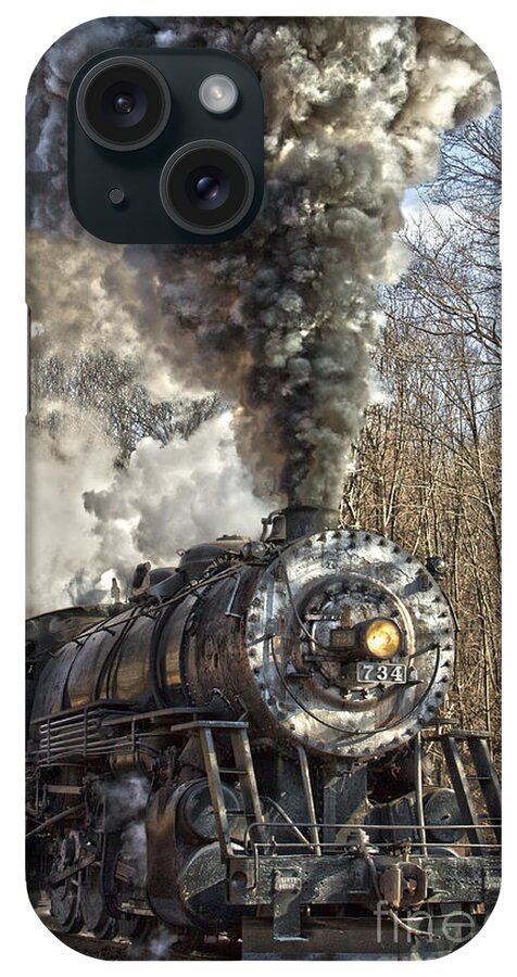 Wmsr iPhone Case featuring the photograph WMSR Engine 734 by Jeannette Hunt