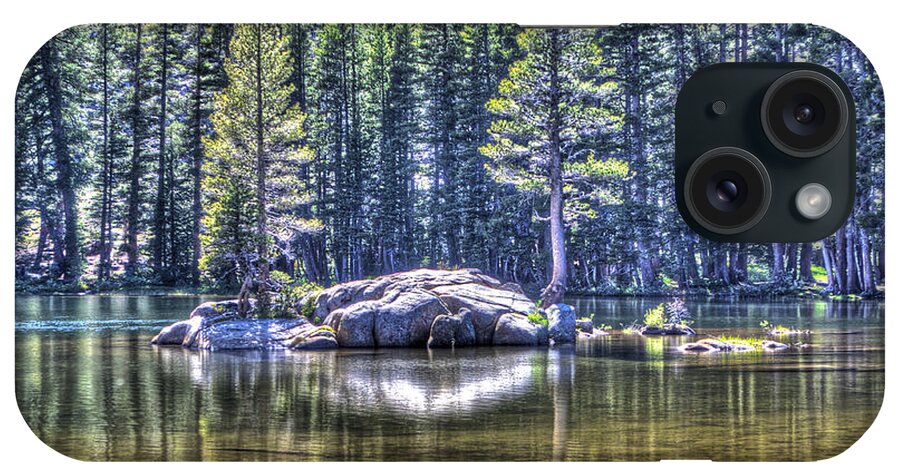 Woods Lake iPhone Case featuring the photograph Woods Lake 1 by SC Heffner