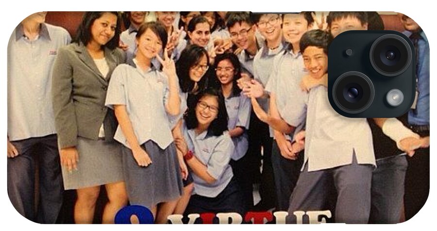  iPhone Case featuring the photograph Year 9 Virtue :') Gonna Miss These Ppl by Samantha Chan