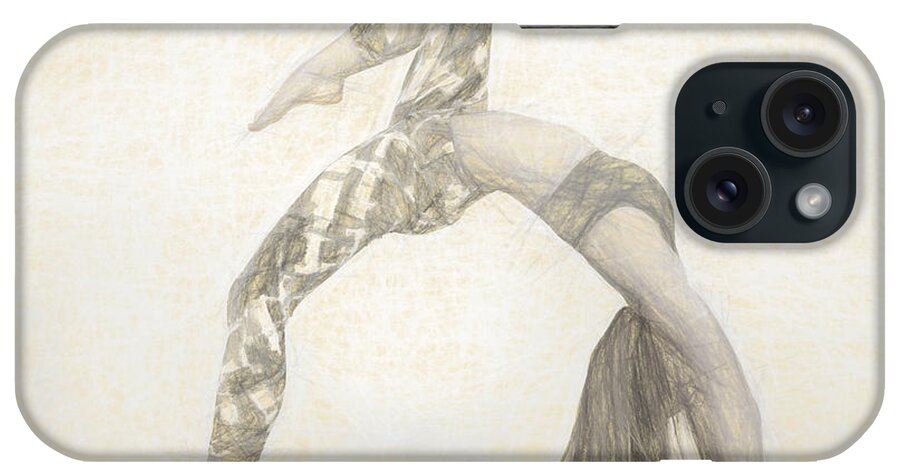 Yoga iPhone Case featuring the photograph Yogi Yoga Meditation Woman by David Haskett II