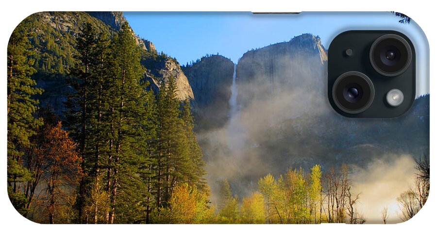 Yosemite National Park iPhone Case featuring the photograph Yosemite river mist by Duncan Selby
