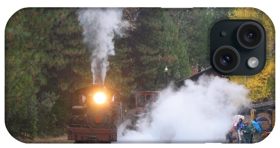 Train iPhone Case featuring the photograph Yosemite Train Ride by Duwayne Williams