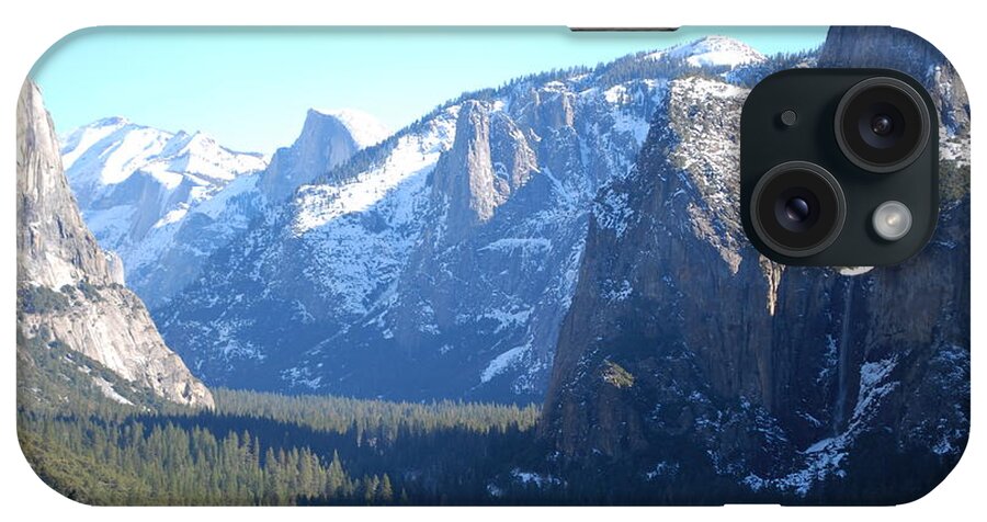 Half Dome iPhone Case featuring the photograph Yosemite Valley by Richard Hinger