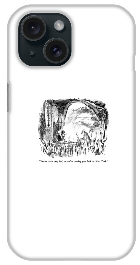 You've Been Very Bad iPhone Case