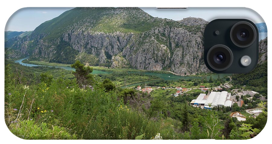 Photography iPhone Case featuring the photograph Zakucac, Dalmatia, Croatia. Cetina by Panoramic Images