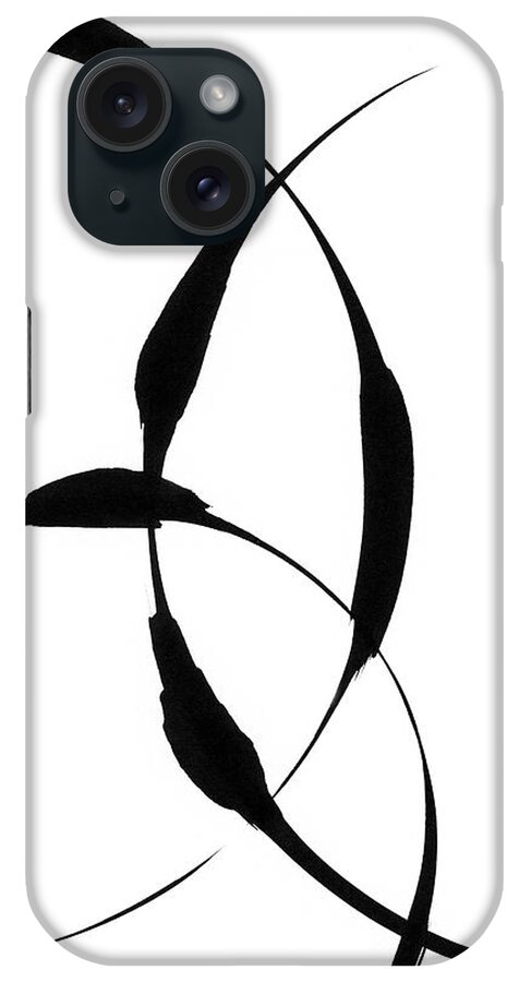 Zen iPhone Case featuring the painting Zen Circles 5 by Hakon Soreide