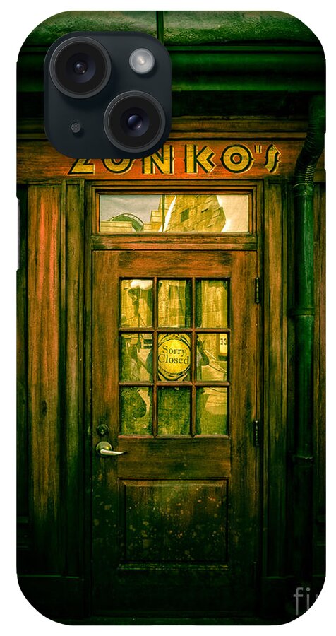 Florida iPhone Case featuring the photograph Zonkos Joke Shop Hogsmeade 2 by Edward Fielding