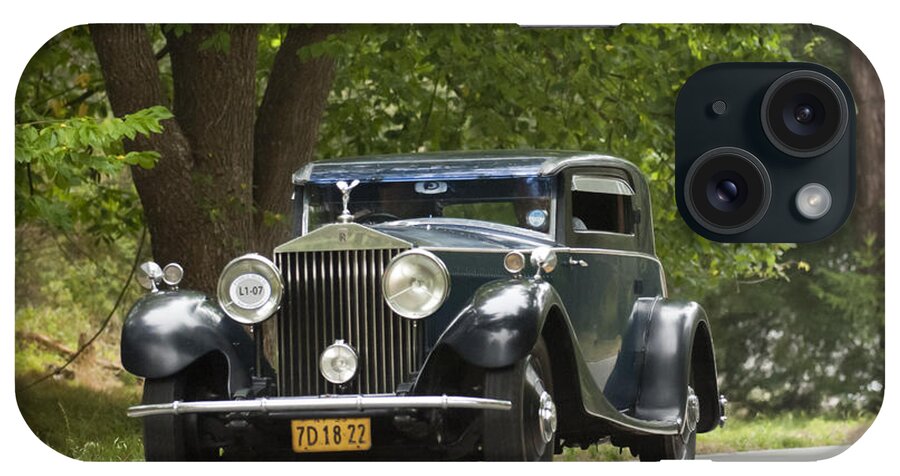 1932 Rolls-royce Phantom Ii Continental Windovers Coupe iPhone Case featuring the photograph 1932 Rolls-Royce Phantom II Continental Windovers Coupe by Jill Reger
