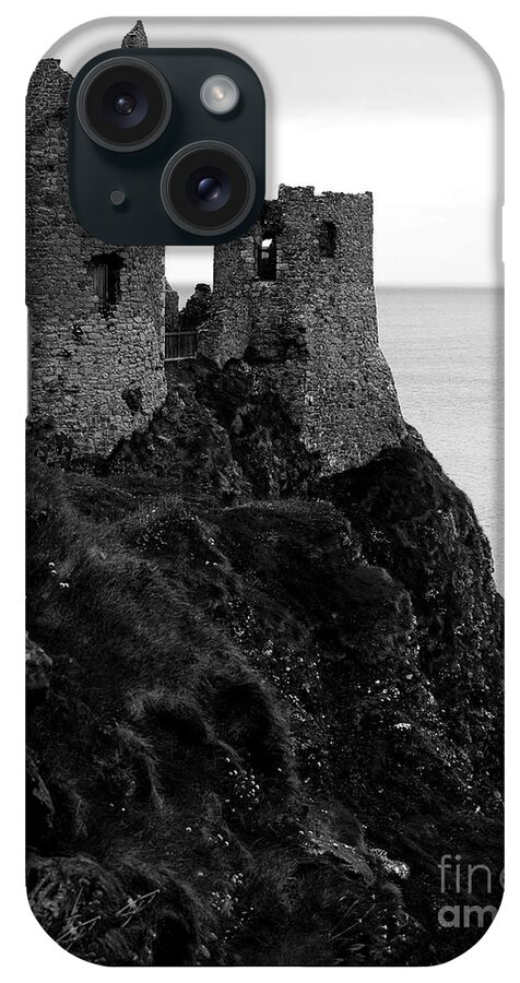Fine Art Print iPhone Case featuring the photograph Dunluce Castle- Stronghold of the MacDonalds #2 by Patricia Griffin Brett