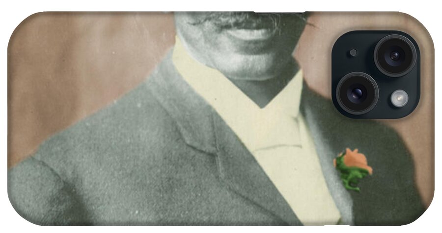 Science iPhone Case featuring the photograph George W. Carver, African-american #1 by Science Source