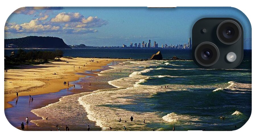 Queensland iPhone Case featuring the photograph Gold Coast Beaches #1 by Blair Stuart