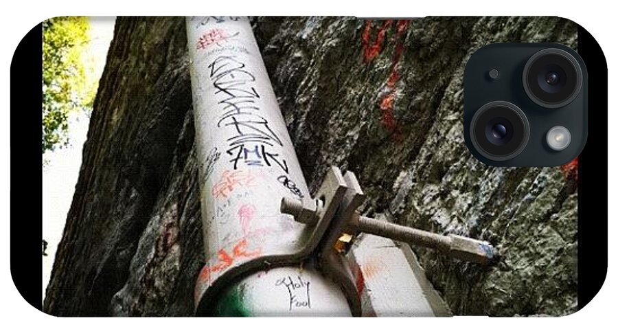 Graffiti iPhone Case featuring the photograph #graffiti #art #minneapolis #minnesota #1 by Vik Vaughn