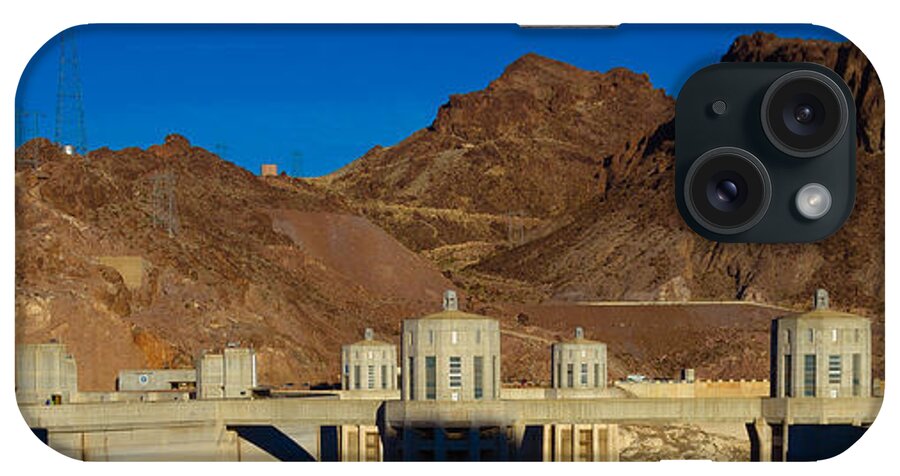  iPhone Case featuring the photograph Hoover Dam #1 by Ray Shiu