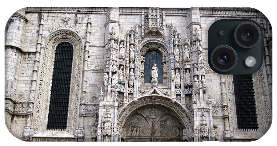 Lisbon iPhone Case featuring the photograph Lisbon Jeronimo Monastery IV Portugal #1 by John Shiron
