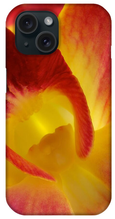 Dendrobium iPhone Case featuring the photograph Photograph of a Hope orchid Flower #1 by Perla Copernik
