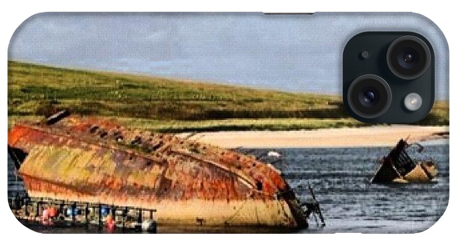 Outdoor iPhone Case featuring the photograph Scapa Flow #1 by Luisa Azzolini