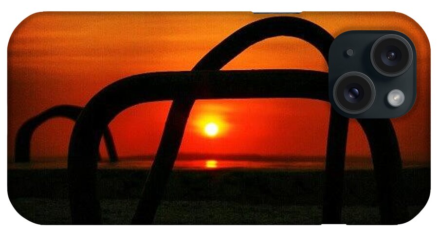 Sunrise_sunset_aroundworld iPhone Case featuring the photograph #sunset #sunset_lovee #sunsethunter #1 by Gede Eka Darmaya