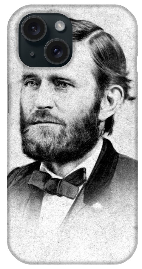 History iPhone Case featuring the photograph Ulysses S. Grant, 18th American #1 by Photo Researchers