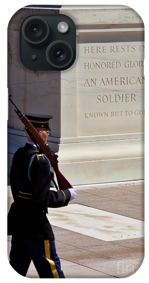 Tomb Of The Unknown Soldier iPhone Case featuring the photograph Unknown Soldier #1 by Brian Jannsen