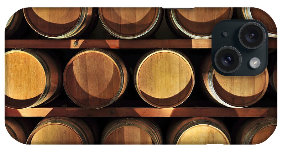 Barrels iPhone Case featuring the photograph Wine barrels 9 by Elena Elisseeva