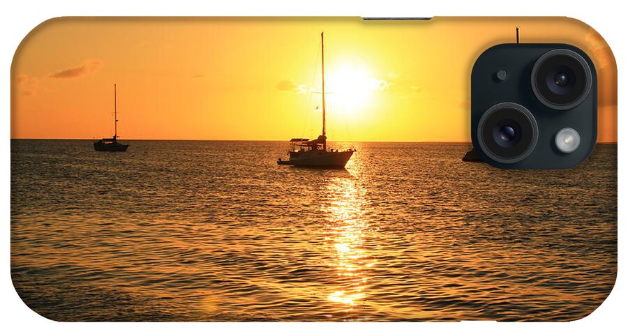 Sunset iPhone Case featuring the photograph Sunset #14 by Catie Canetti