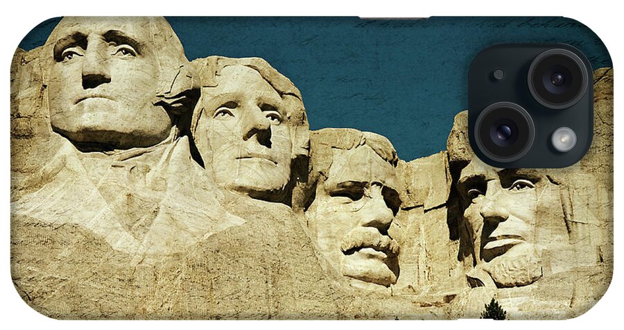 Abraham Lincoln iPhone Case featuring the photograph 150 Years of American History by Lana Trussell