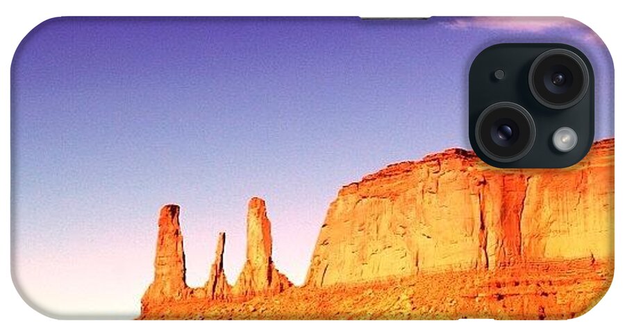 Shotaward iPhone Case featuring the photograph Monument Valley #16 by Luisa Azzolini
