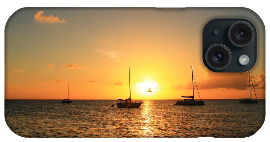 Sunset iPhone Case featuring the photograph Sunset #17 by Catie Canetti