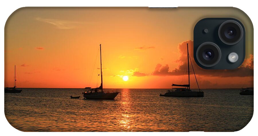 Sunset iPhone Case featuring the photograph Sunset #18 by Catie Canetti