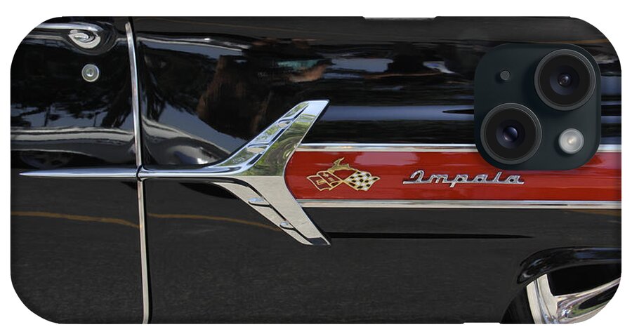 Transportation iPhone Case featuring the photograph 1960 Chevy Impala by Mike McGlothlen