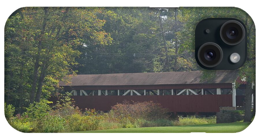 Covered Bridge iPhone Case featuring the photograph Covered Bridge #2 by Randy J Heath