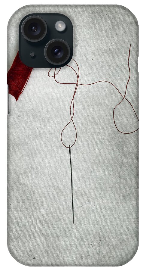 Needle iPhone Case featuring the photograph Needle And Thread #2 by Joana Kruse
