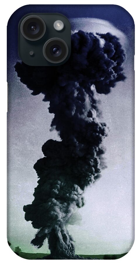 History iPhone Case featuring the photograph Nuclear Test Site #2 by Omikron